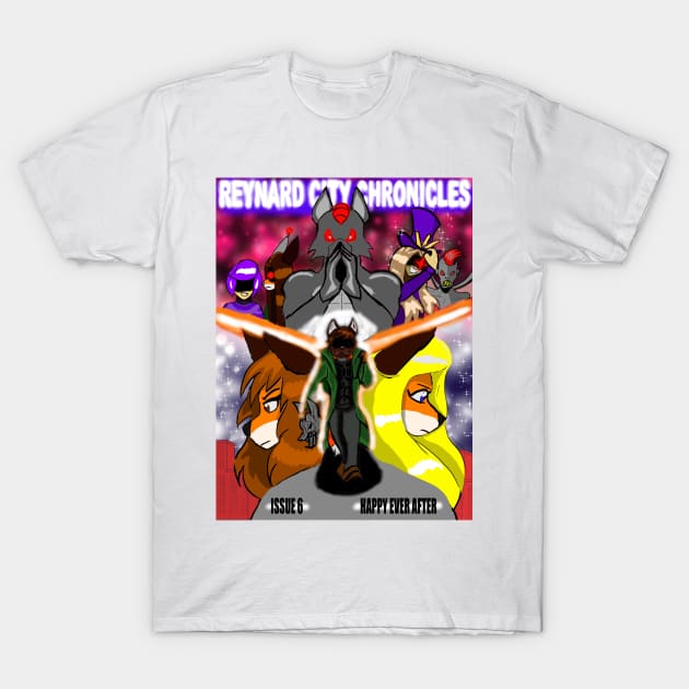 Reynard City Chronicles Issue 6 cover T-Shirt by Reynard City